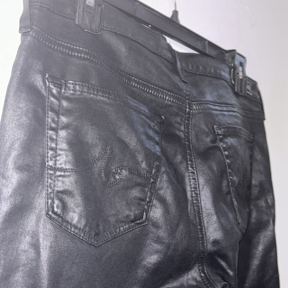 AG Adriano Goldschmied" The Legging Ankle "Super Skinny Ankle Coated Jeans 29r - Picture 6 of 8